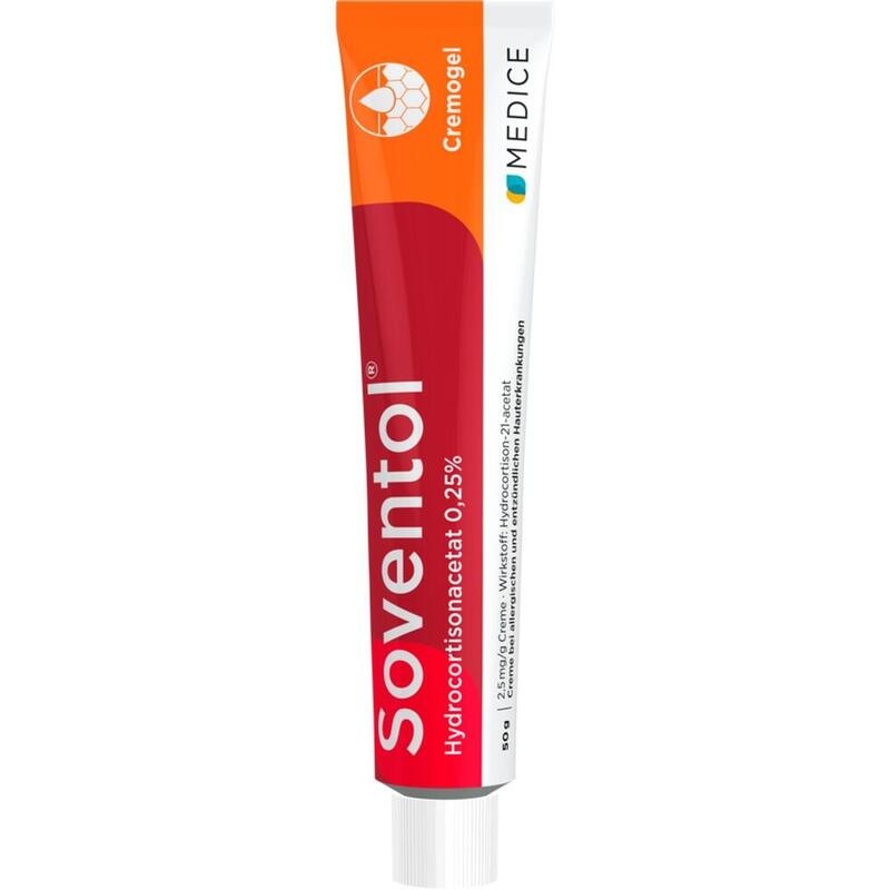 SOVENTOL Hydrocortisonacetat 0,25% Creme
