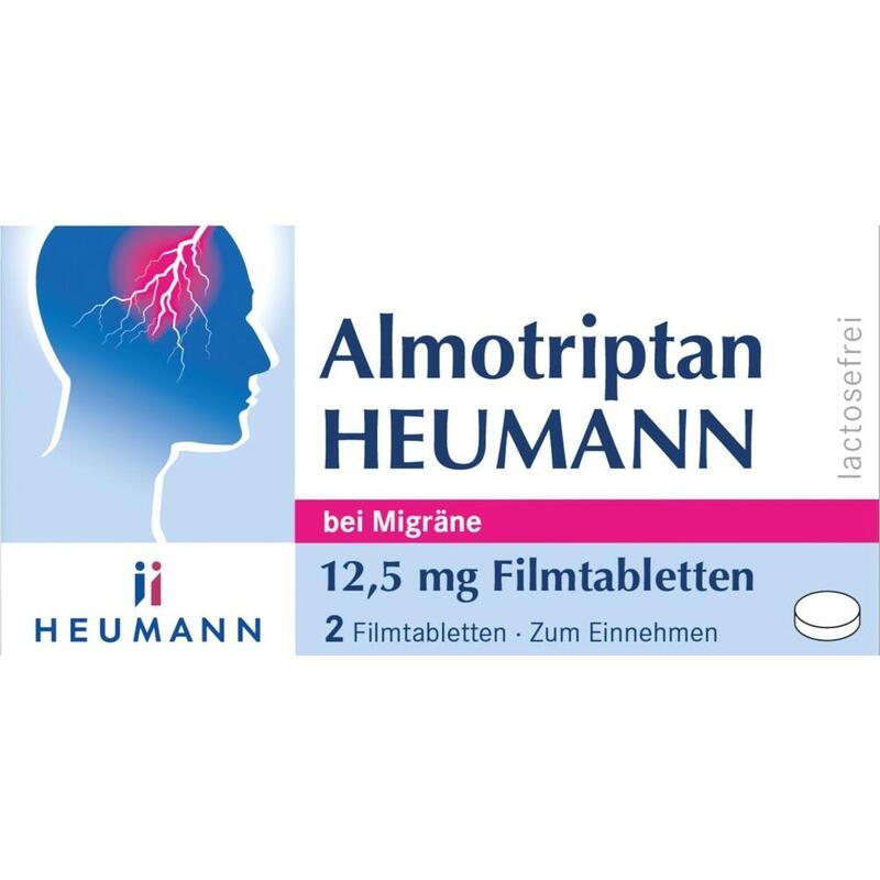 ALMOTRIPTAN Heumann bei Migräne 12,5 mg Filmtabl.
