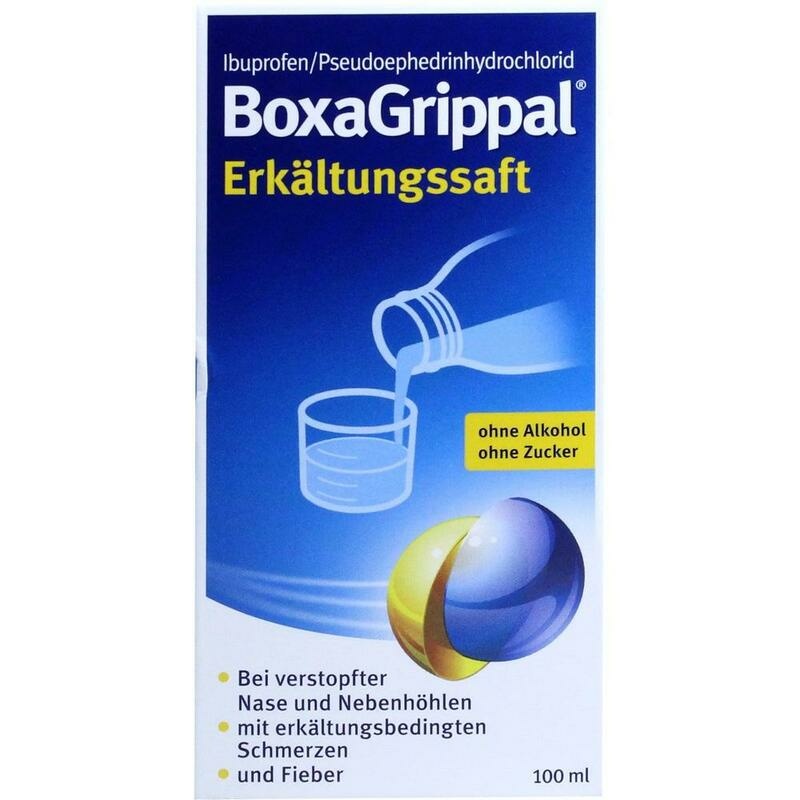 BOXAGRIPPAL Erkältungssaft