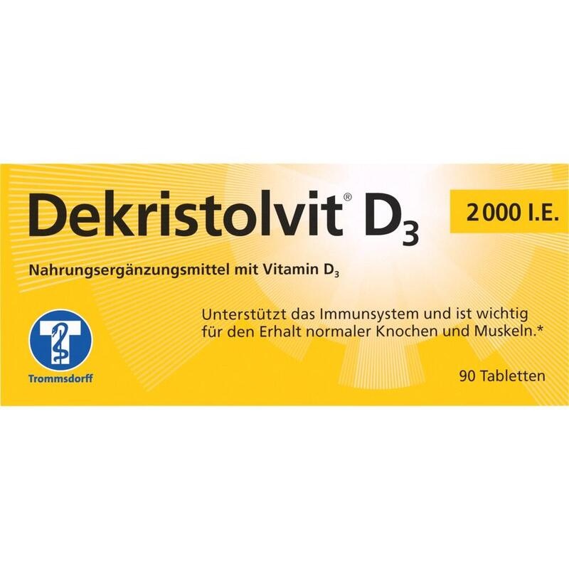 DEKRISTOLVIT D3 2000 I.E. Tabletten
