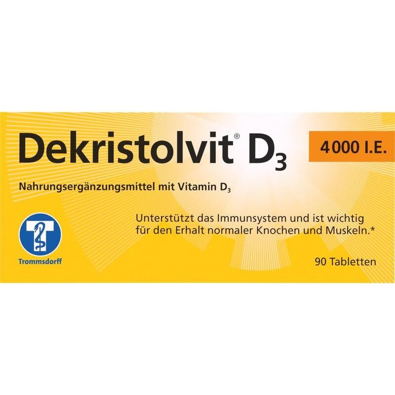 DEKRISTOLVIT D3 4000 I.E. Tabletten