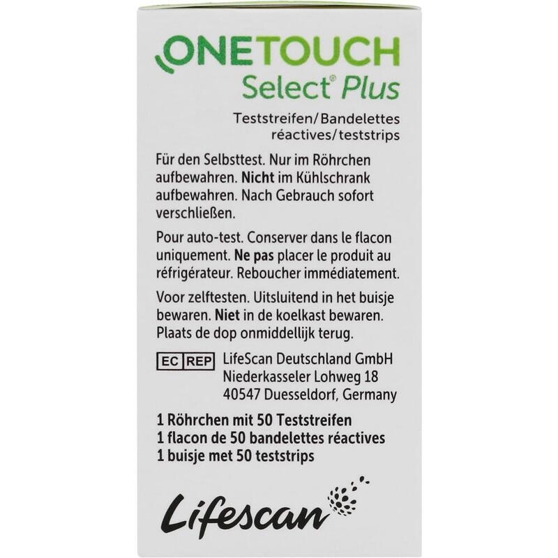 ONE TOUCH Select Plus Blutzucker Teststreifen