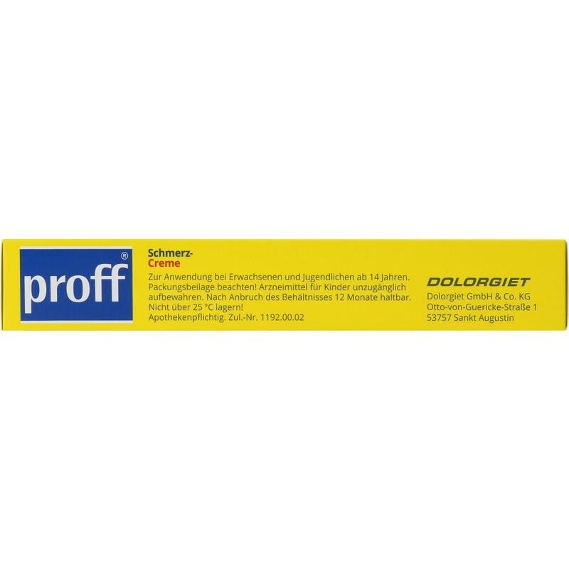 PROFF Schmerzcreme 50 mg/g