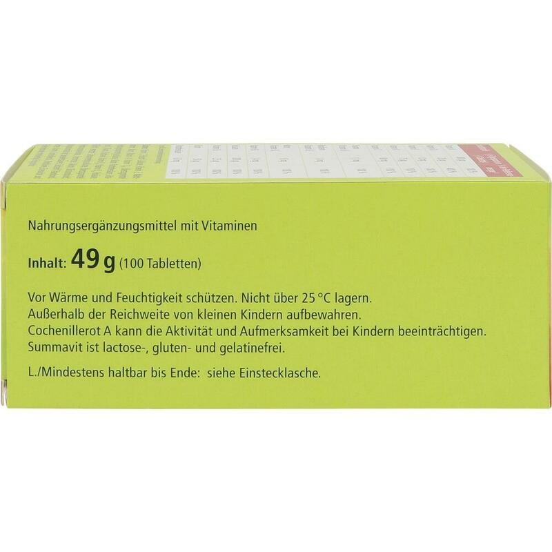 SUMMAVIT Tabletten