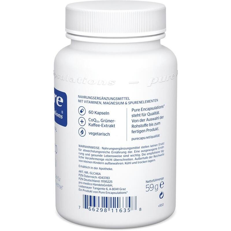 PURE ENCAPSULATIONS Gluco aktiv Kapseln