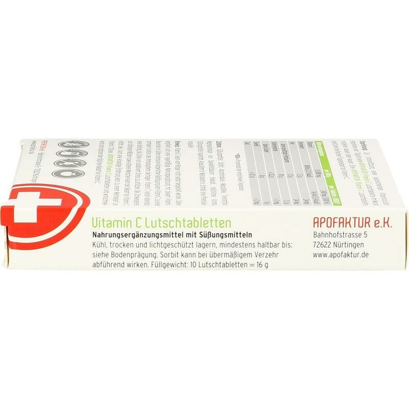 VITAMIN C 240 freefrom Apfelgeschmack Lutschtabl.