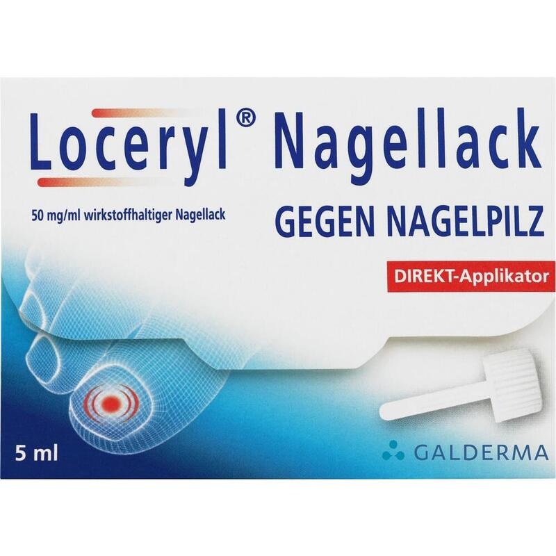 LOCERYL Nagellack gegen Nagelpilz DIREKT-Applikat.