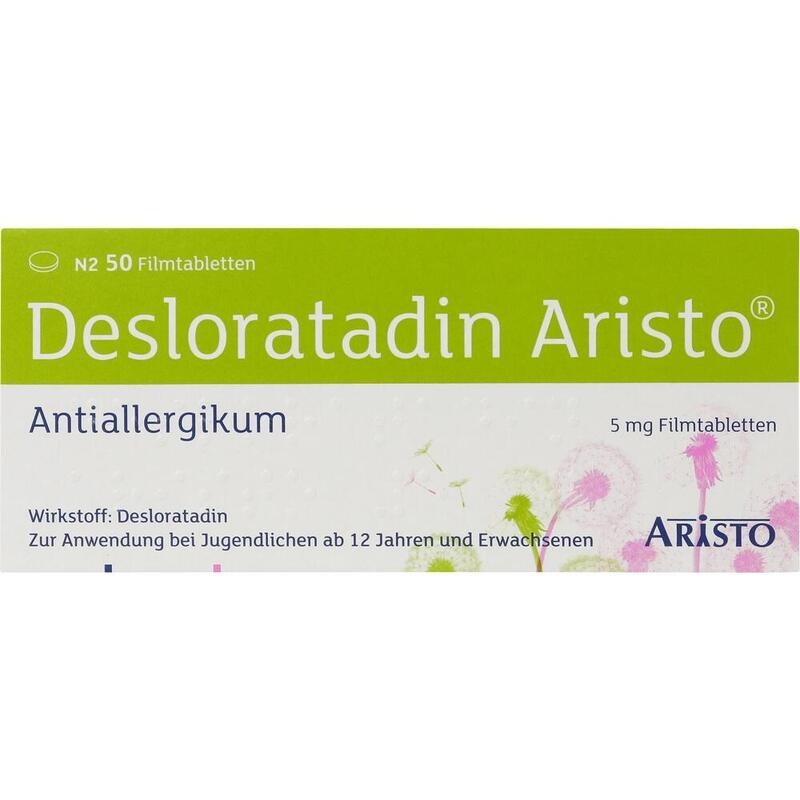 DESLORATADIN Aristo 5 mg Filmtabletten