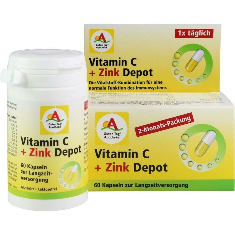 GUTEN TAG Apotheke Vit.C 300 mg+Zink 10 mg Depot