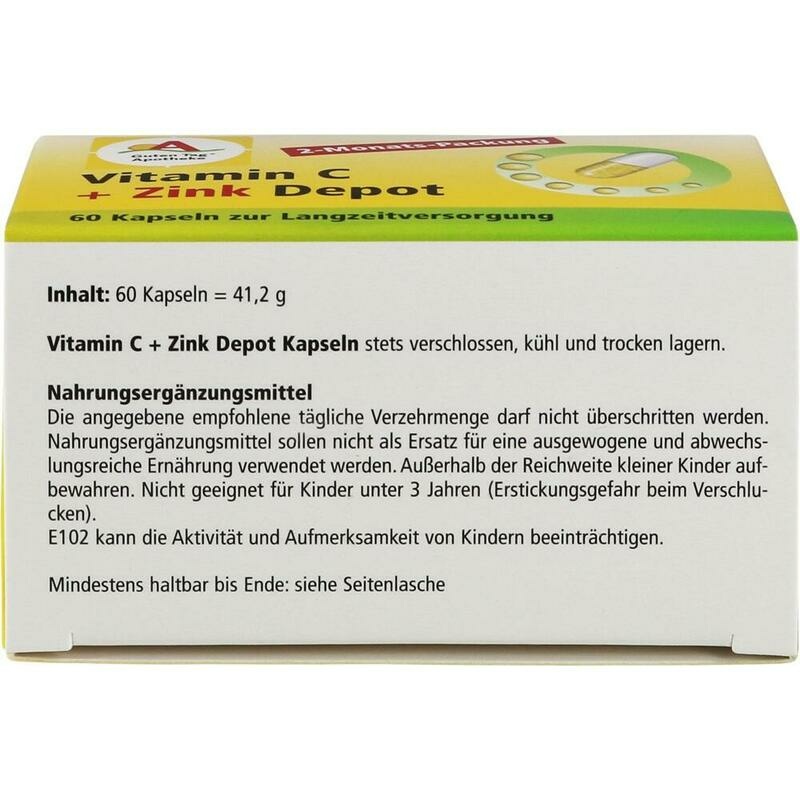 GUTEN TAG Apotheke Vit.C 300 mg+Zink 10 mg Depot