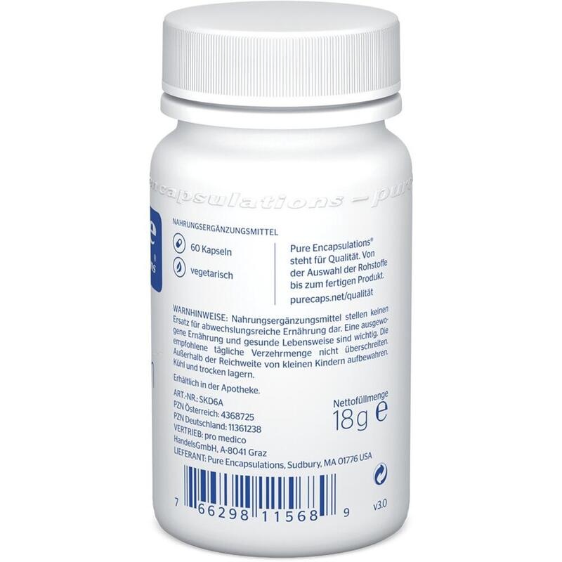 PURE ENCAPSULATIONS Vitamin K & D Kapseln