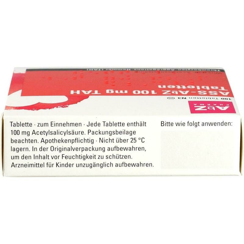 ASS AbZ 100 mg TAH Tabletten