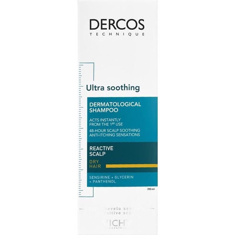 VICHY DERCOS ultra-sensitiv Shampoo trock.Kopfhaut