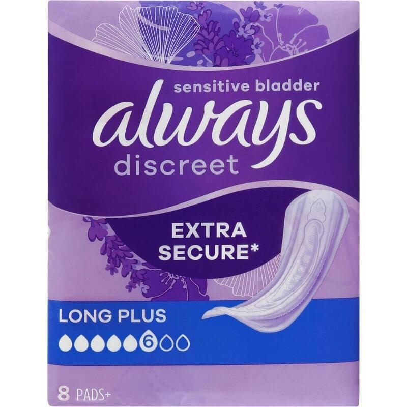 ALWAYS discreet Inkontinenz Einl.long plus