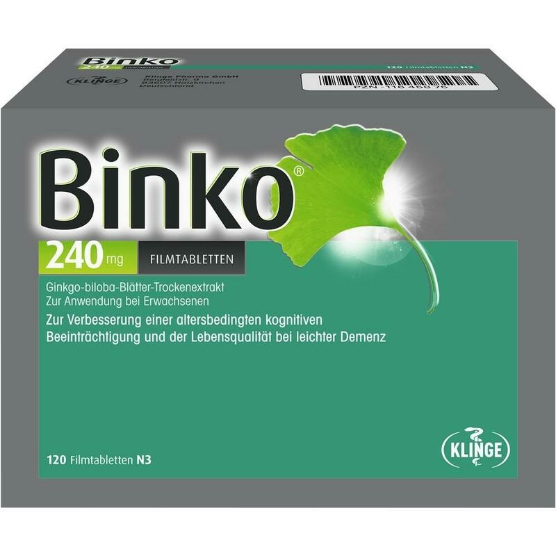 BINKO 240 mg Filmtabletten