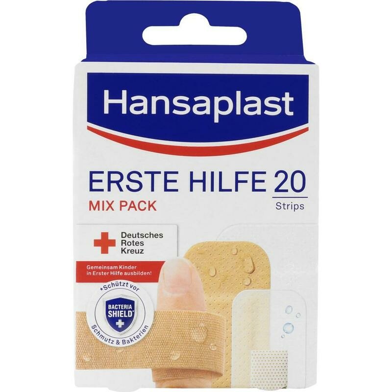 HANSAPLAST Erste Hilfe Pflaster Mix