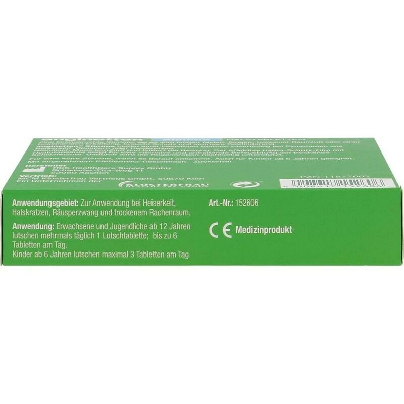 ANGINETTEN Stimme Lutschtabletten