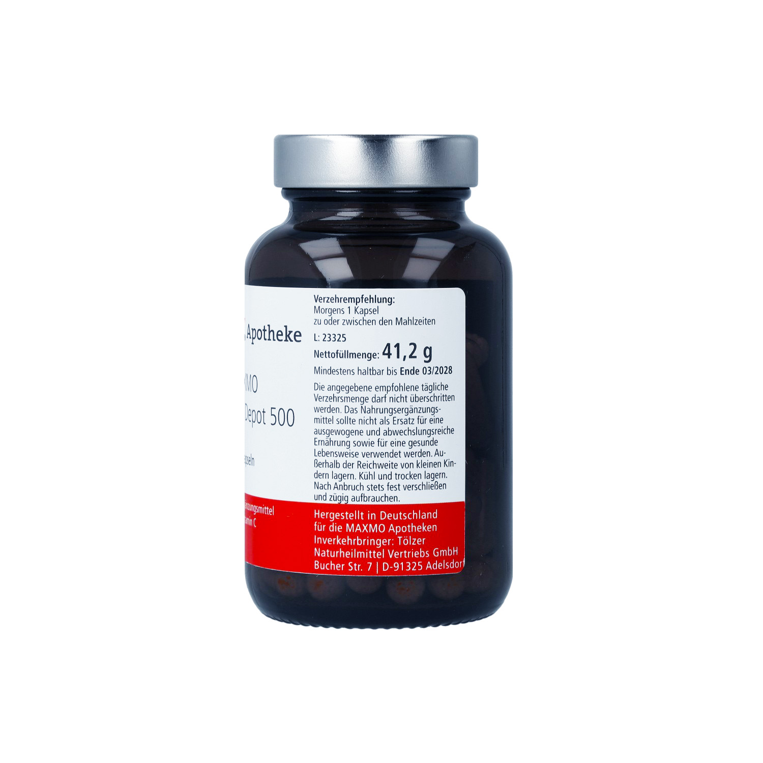 MAXMO Vitamin C Depot 500 Kapseln