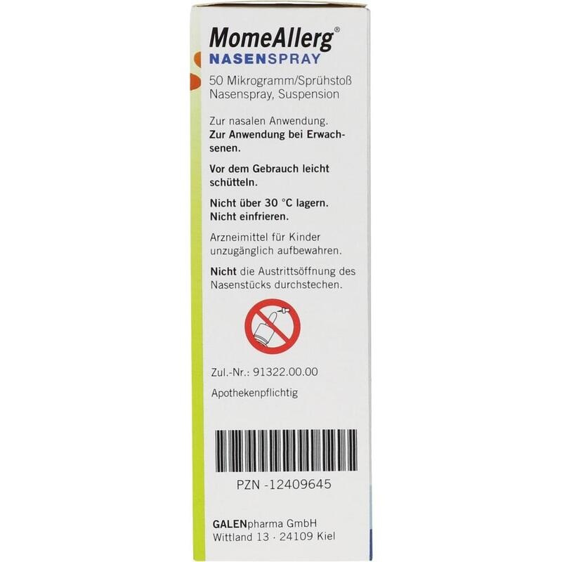 MOMEALLERG Nasenspray 50 μg/Sprühstoß 140 Sprühst.