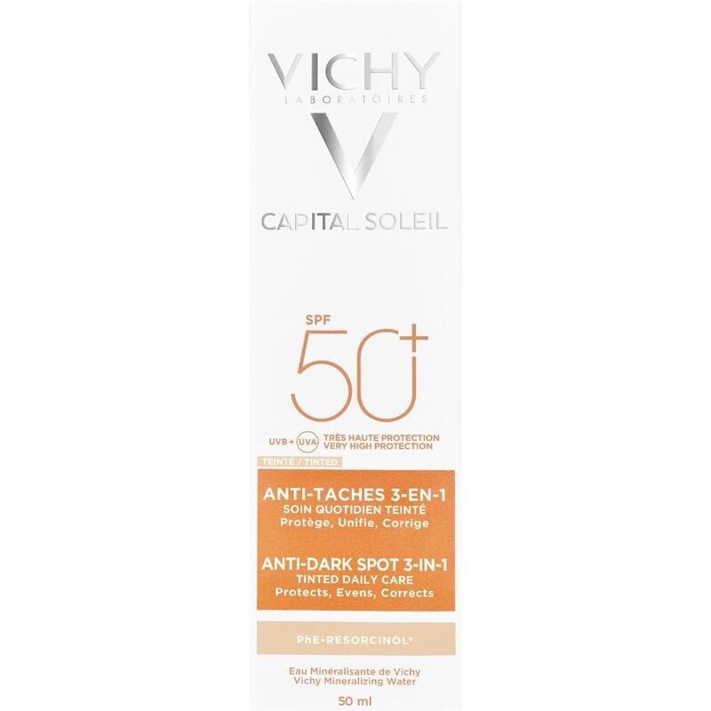 VICHY IDEAL Soleil Anti-Pigmentflecken Cr.LSF 50+