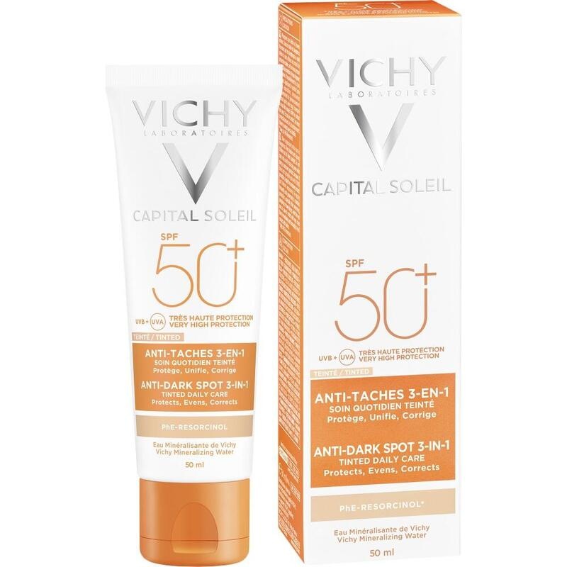 VICHY IDEAL Soleil Anti-Pigmentflecken Cr.LSF 50+