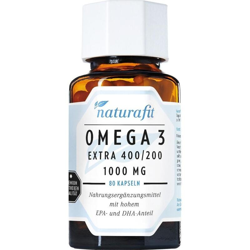 NATURAFIT Omega-3 extra 400/200 Kapseln