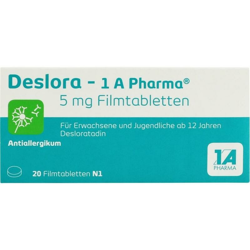 DESLORA-1A Pharma 5 mg Filmtabletten