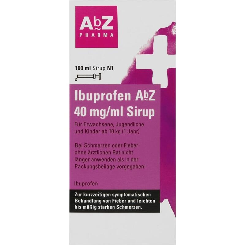 IBUPROFEN AbZ 40 mg/ml Sirup