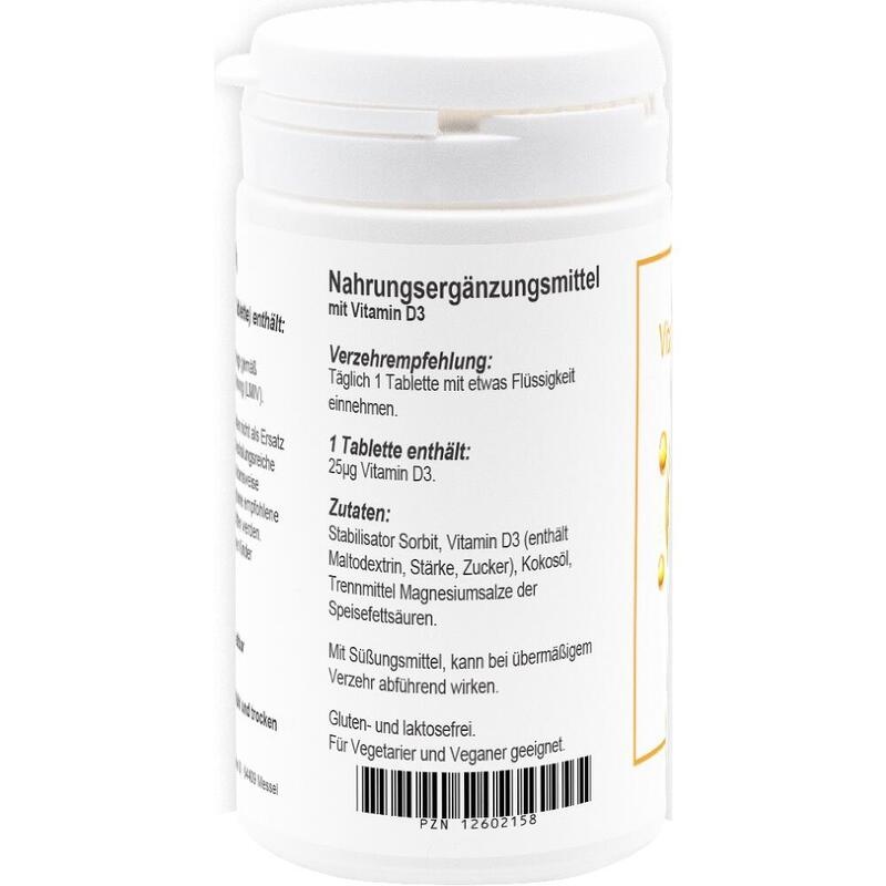 VITAMIN D3 1000 I.E. Allpharm Premium Tabletten