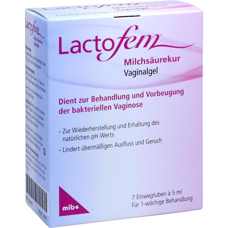 LACTOFEM Milchsäurekur Vaginalgel