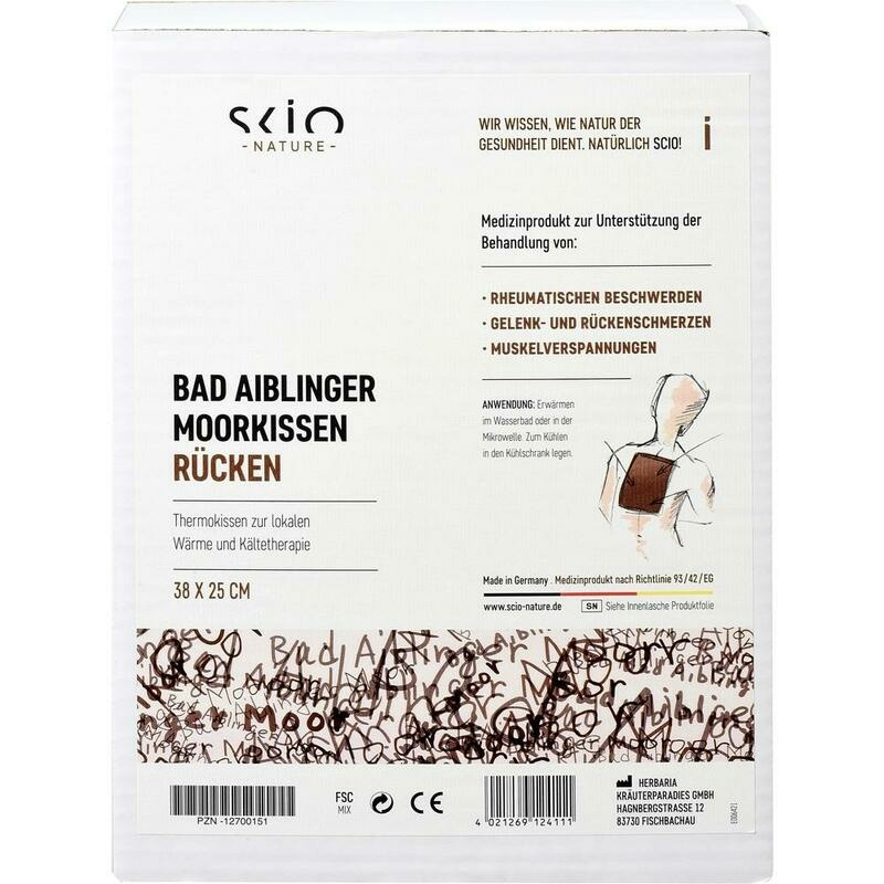 MOORKISSEN Bad Aiblinger Rücken 25x38 cm