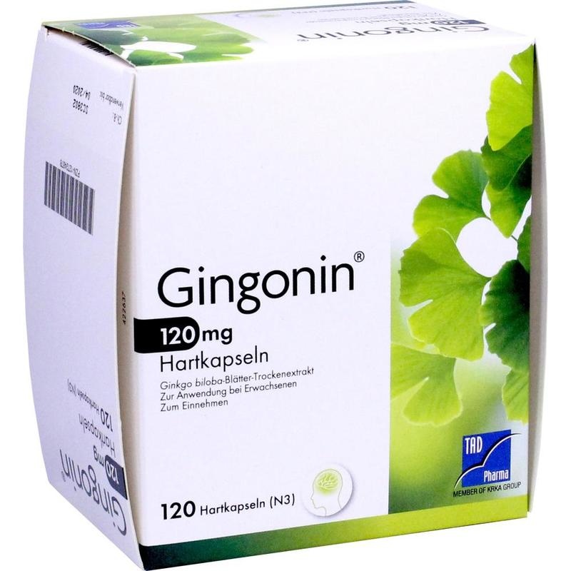 GINGONIN 120 mg Hartkapseln
