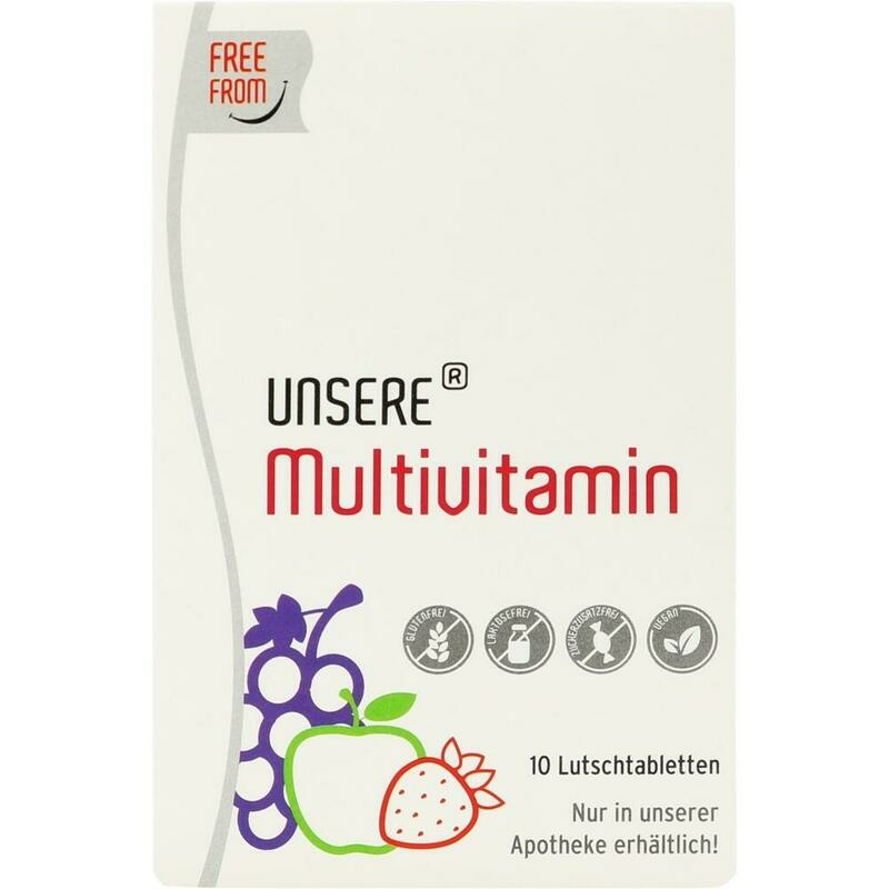 UNSERE Multivitamin freefrom Multifruchtgesch.Lut.
