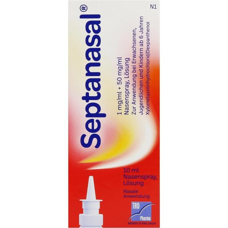 SEPTANASAL 1 mg/ml + 50 mg/ml Nasenspray