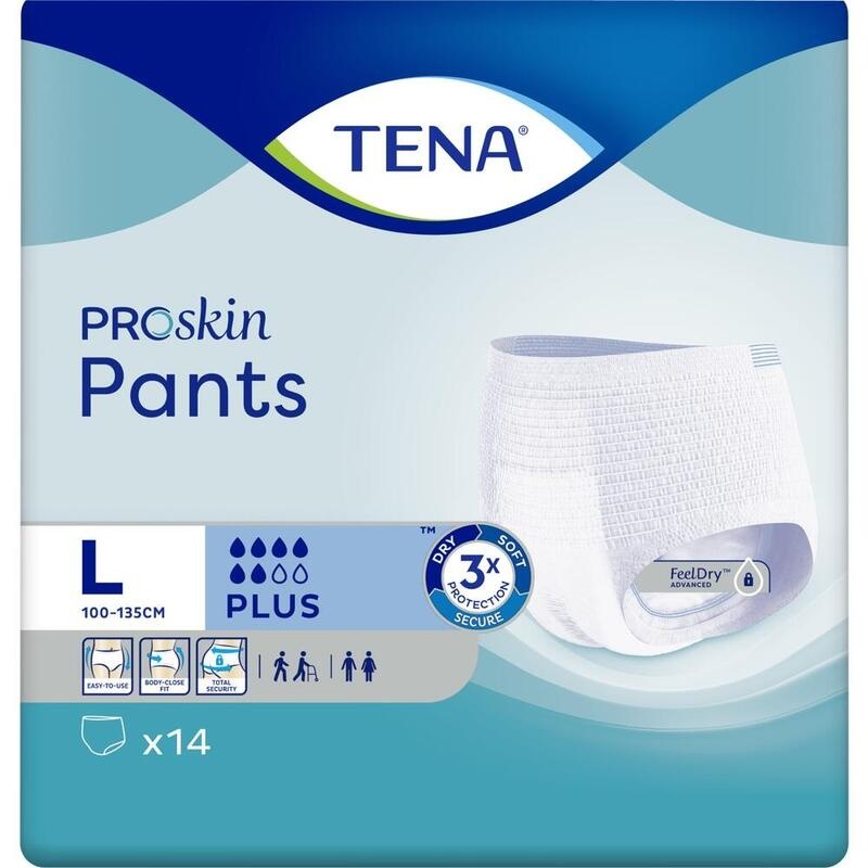 TENA PANTS Plus L bei Inkontinenz
