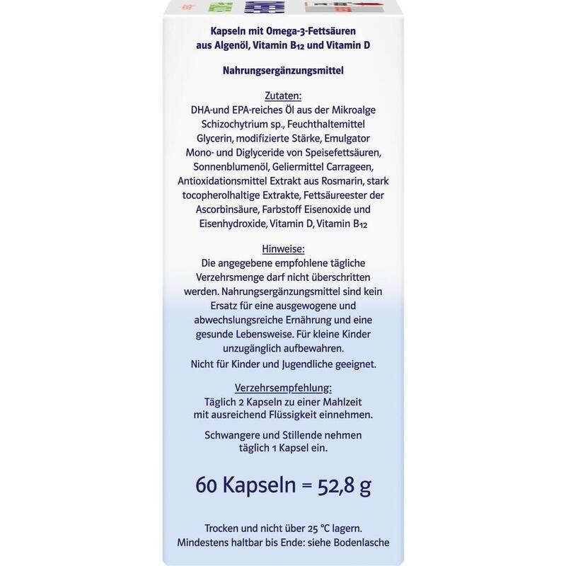 DOPPELHERZ Omega-3 pflanzlich system Kapseln