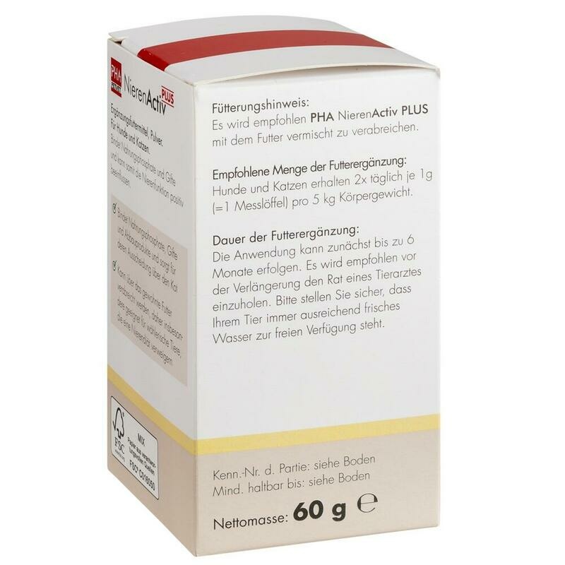 PHA NierenActiv plus Pulver f.Katzen
