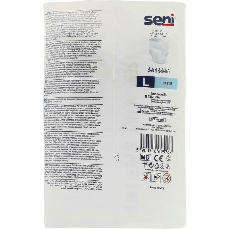 SENI Active Inkontinenzpants super L