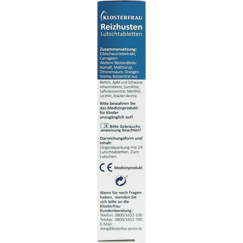 KLOSTERFRAU Reizhusten Lutschtabletten