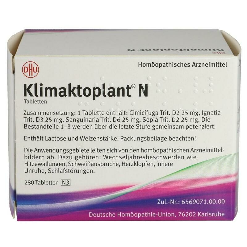 KLIMAKTOPLANT N Tabletten