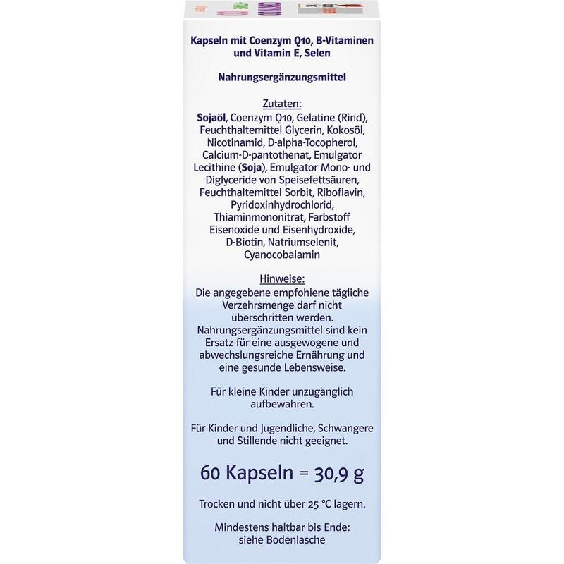 DOPPELHERZ Coenzym Q10 100+Vitamine system Kapseln