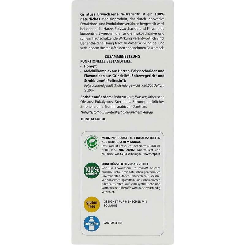 GRINTUSS Erwachsene mit Poliresin Hustensaft