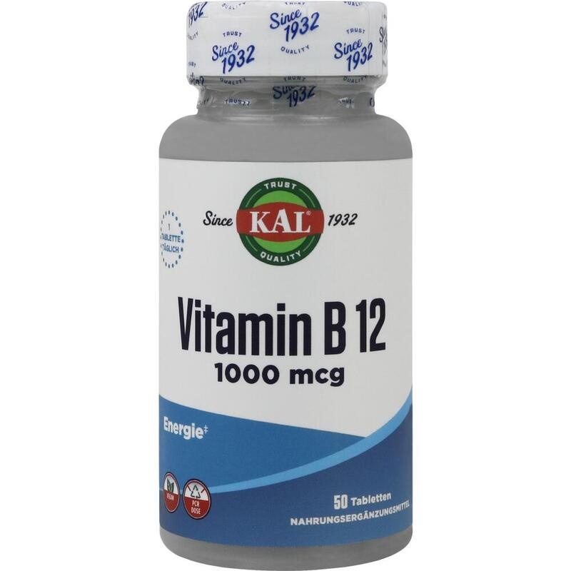VITAMIN B12 1000 μg KAL Tabletten