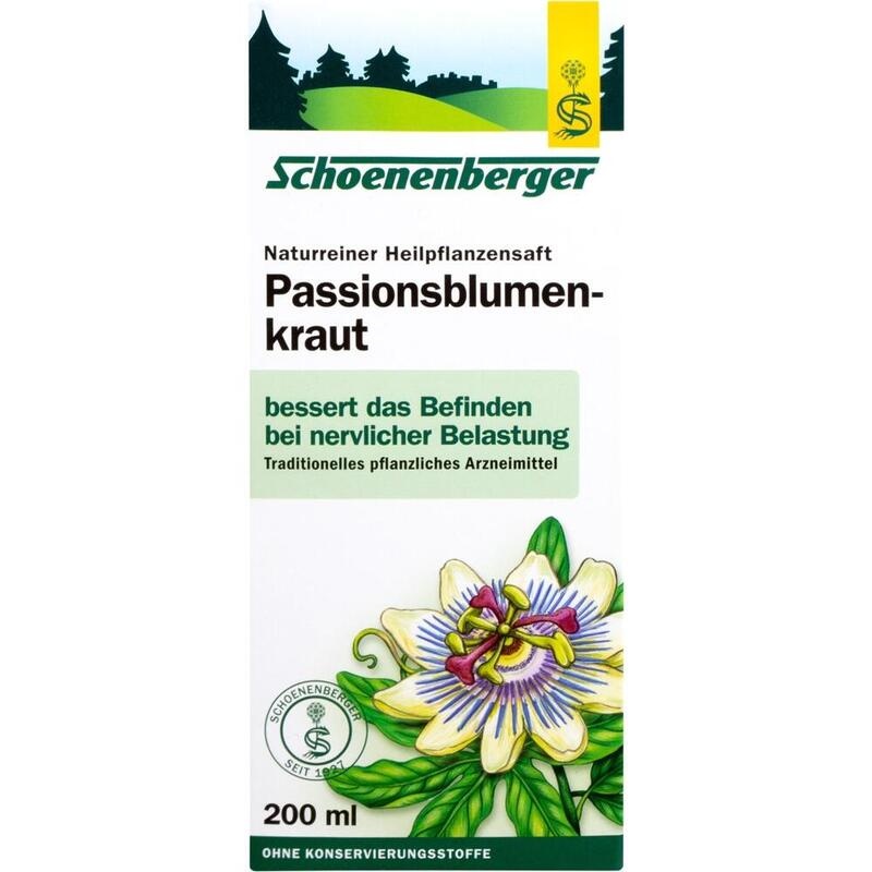 PASSIONSBLUMENKRAUT naturreiner Heilpflanzensaft