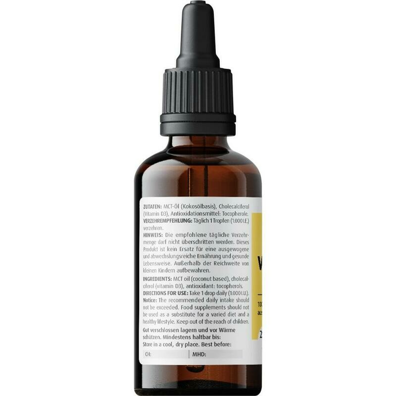 VITAMIN D3 TROPFEN 1.000 I.E. 2100 Tro.ZeinPharma