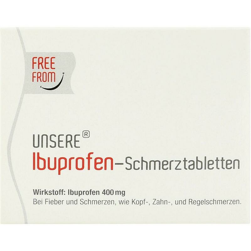 UNSERE Ibuprofen-Schmerztabletten