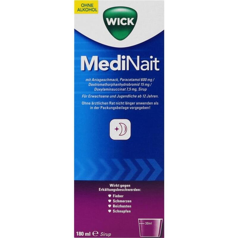 WICK MediNait mit Anisgeschmack Sirup