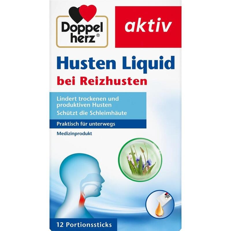 DOPPELHERZ Husten Liquid Sticks