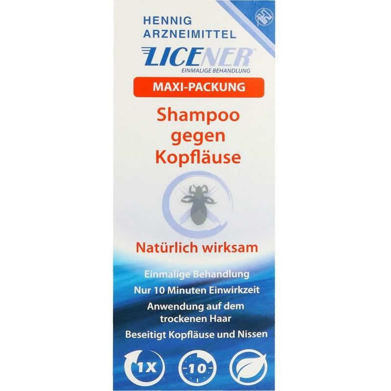 LICENER gegen Kopfläuse Shampoo Maxi-Packung