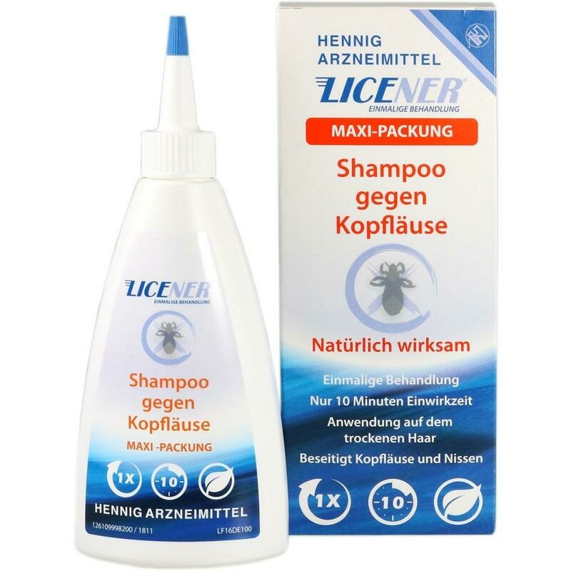 LICENER gegen Kopfläuse Shampoo Maxi-Packung